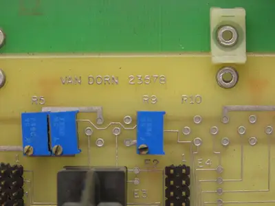 Van Dorn 63813 63812 PLC Chassis Backplane Motherboard Power Supply