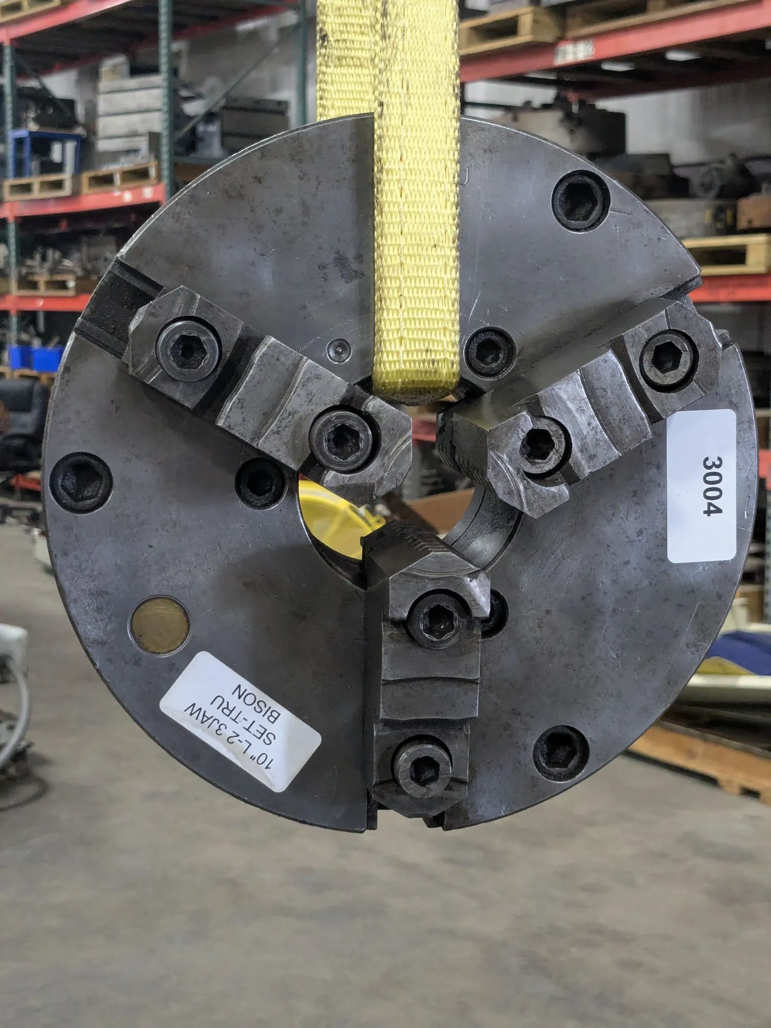 Used BISON 10" 3-JAW L-2 MOUNT Chucks Texas US | N & R Machine Sales #1425849