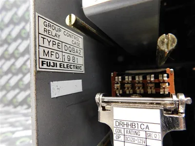 Fuji Electric DRTSA1PB Time Limiting Relay 15-180s and 1-10s Type DQBA2 Used