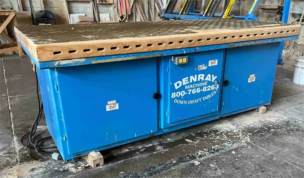 Used DENRAY 9600B Downdraft Tables California US | MachineryMax #1321482