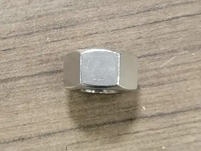 THE 1/2" F594G Stainless Steel Hex Nut (Bag of 2)