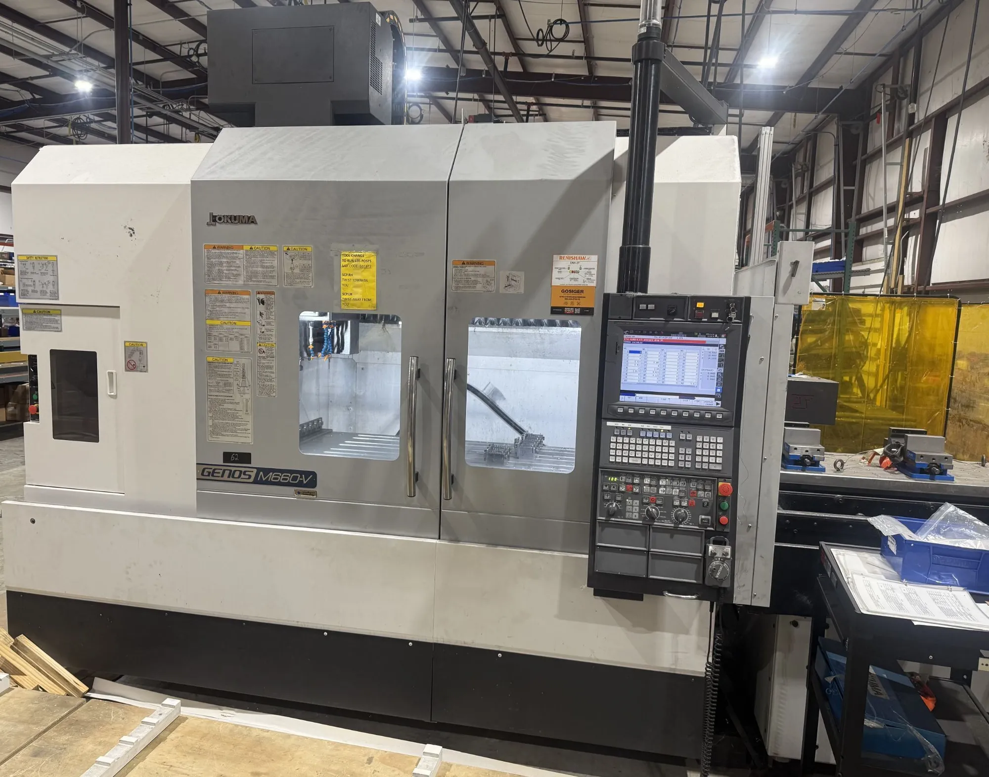 USED 2020 OKUMA Genos M660-V