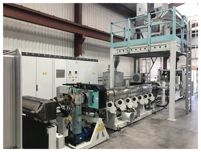 USED AMUT, MAAG AMUT SHEET EXTRUSION LINE