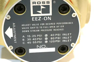 NEW ROSS CONTROLS 2781A5007 EEZ-ON REGULATING VALVE