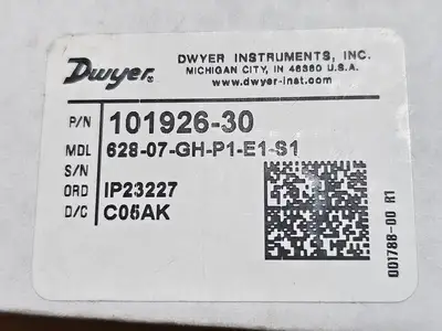 New | in-Stock DWYER INSTRUMENTS 101926-30 Misc Electrical & Power Parts British Columbia CA | Lenmark #1439802