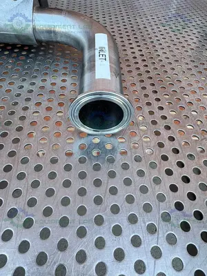 USED 2- ITT PURE FLO RA25MAX DIAPHRAGM VALVE W/ 1 1/2" TO 3/4" SANITARY FITTING