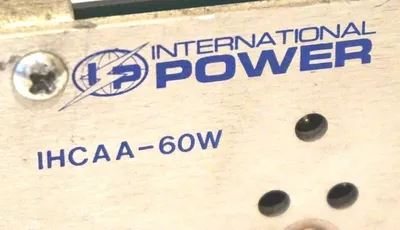 USED INTERNATIONAL POWER IHCAA-60W POWER SUPPLY IHCAA60W