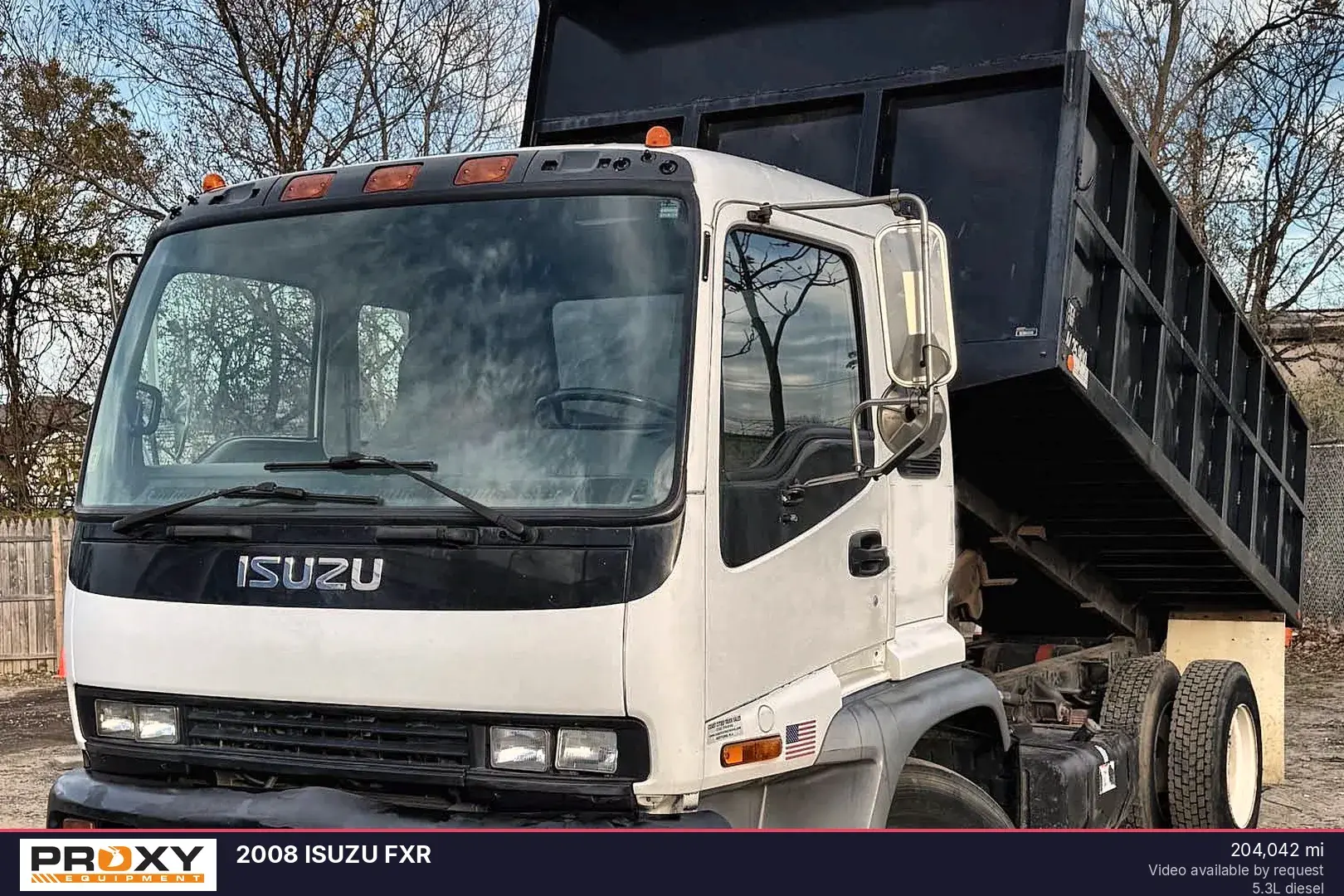 Used 2008 ISUZU FXR Dump trucks New Jersey US | Proxy Equipment #1382940