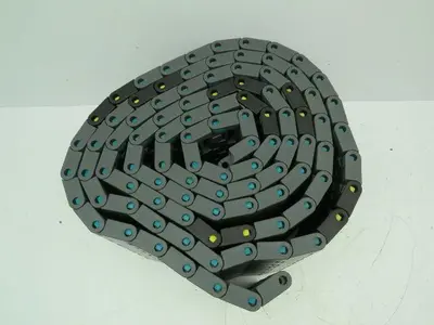 System Plast LFG 2252-K750 FT Flat Top Modular Plastic Conveyor Belt 7-1/2" x 8'