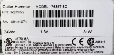 Cutler-Hammer 7685T-8C HMI & Open Interface Panels | ESS Industrial Equipment Sales (6)