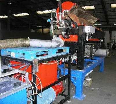 Noxon DC 20 decanter centrifuge, epoxy-coated CS.