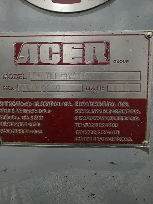 2015 ACER E-MILL 3VSII Mills, Millers, Vertical | Holland Equipment Hunters, Inc. (5)