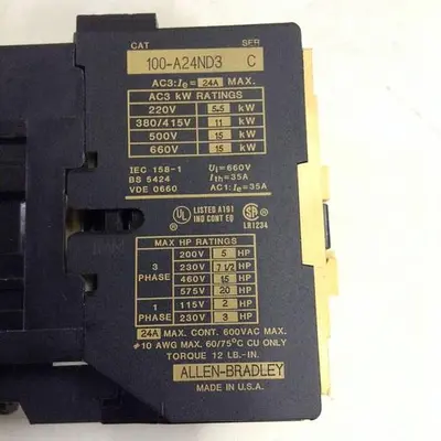 USED ALLEN BRADLEY 100-A24ND3 SER C