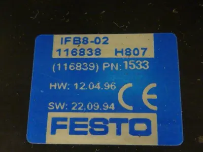 USED FESTO IFB8-02