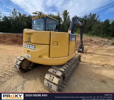 Used 2020 DEERE 85G Crawler Excavators North Carolina US | Proxy Equipment #1377828