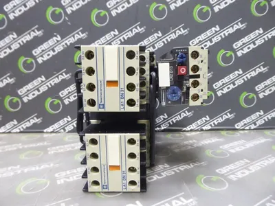 7.5 HP Telemecanique LP1 D0901 Reversing Contactor Assembly 1000V 8kV Used