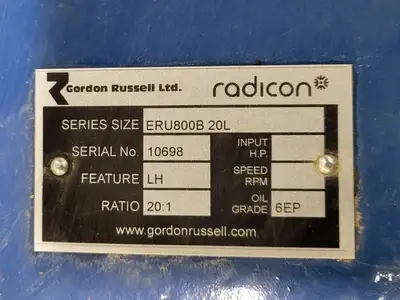 USED RADICON ERU800B 20L