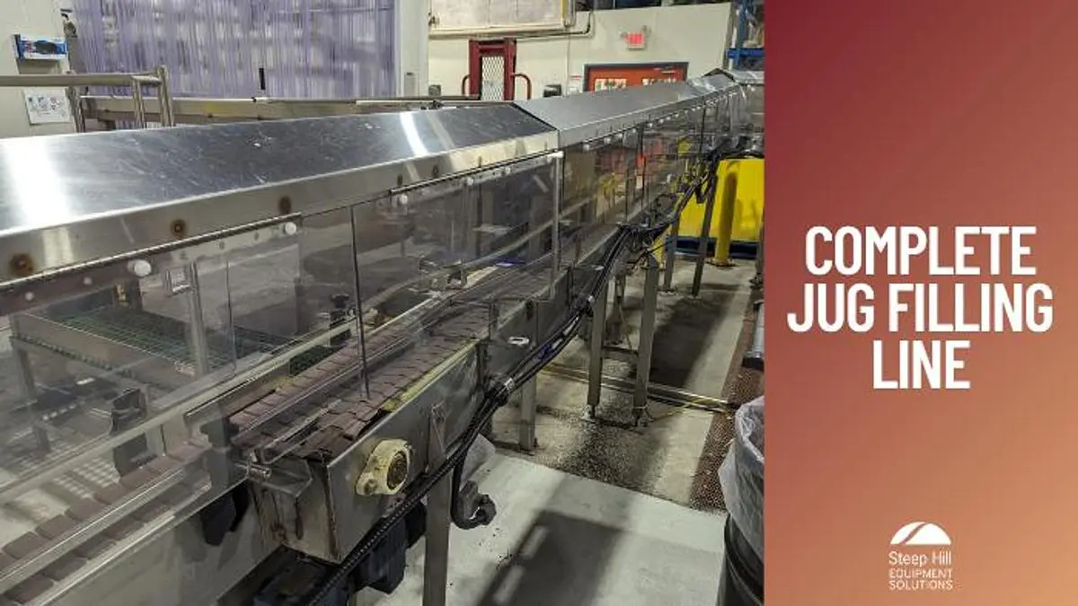 Complete Jug Filling -  Federal Filler and Capper