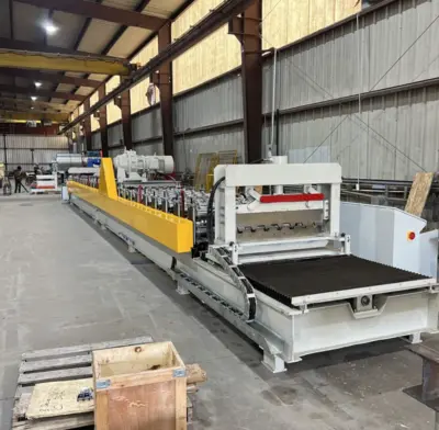 Metal B Deck Cold Roll Forming Machine Florida