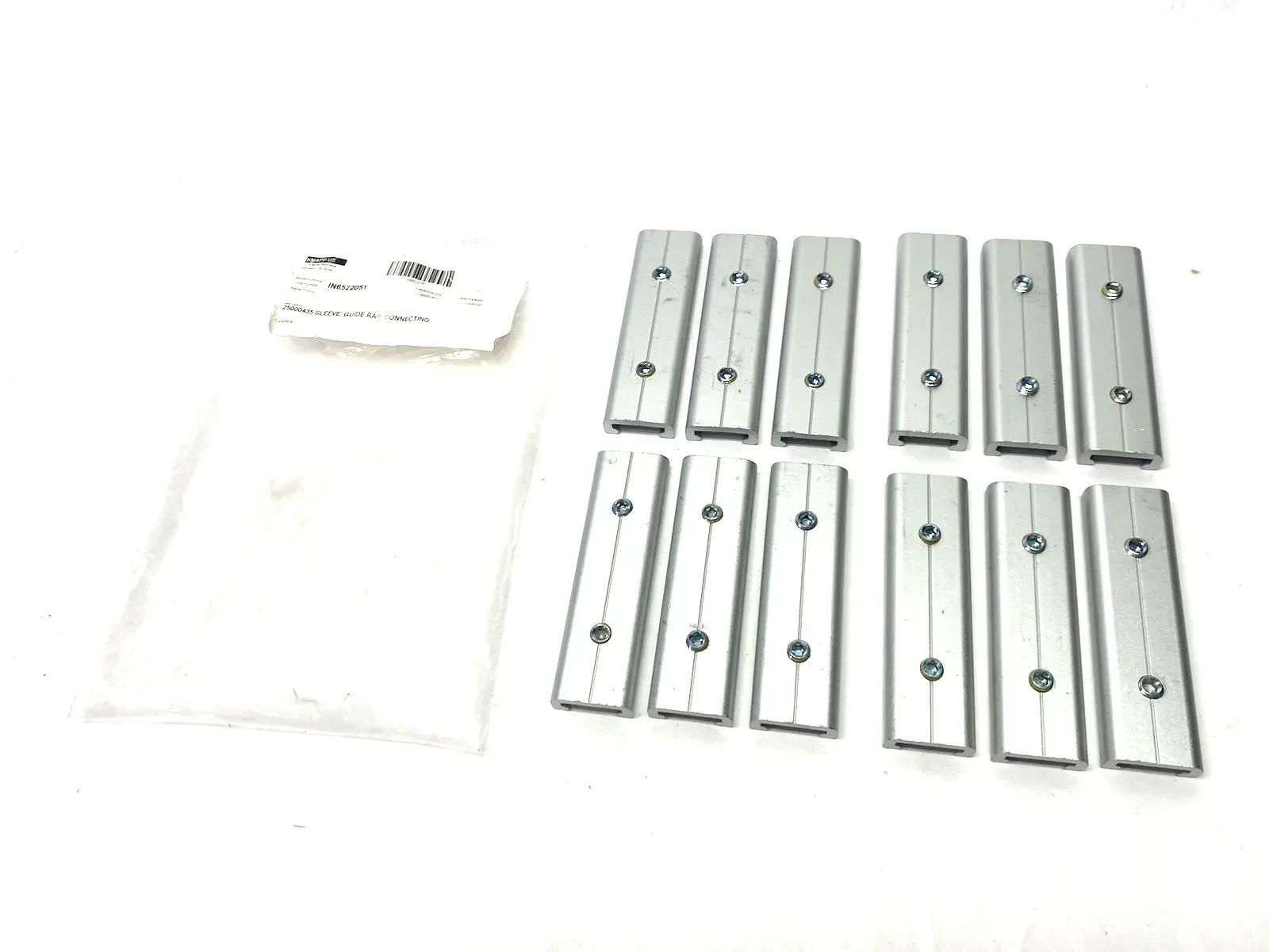New | in-Stock Simplimatic Conveyor Guide Rail Connecting Sleeve, Aluminum 12-PACK Conveyor Parts Michigan US | Maverick Industrial Sales #1395313