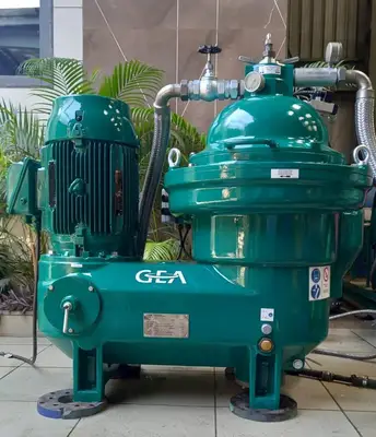 (4) Westfalia OSD 35-0136-067/35 oil purifiers, SS.