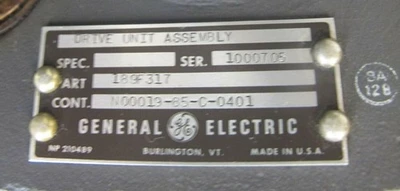 KELSEY HAYES Motor Aircraft Hydraulic MC14406 Unit GUN DRIVE MC13869 Assembly