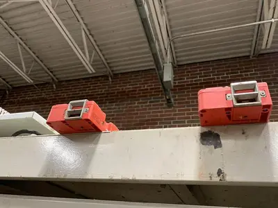 MISC. SPARE PARTS REMOVED FROM TIMESAVERS 252-4IC, 52", 4-HEAD WIDE-BELT SANDER
