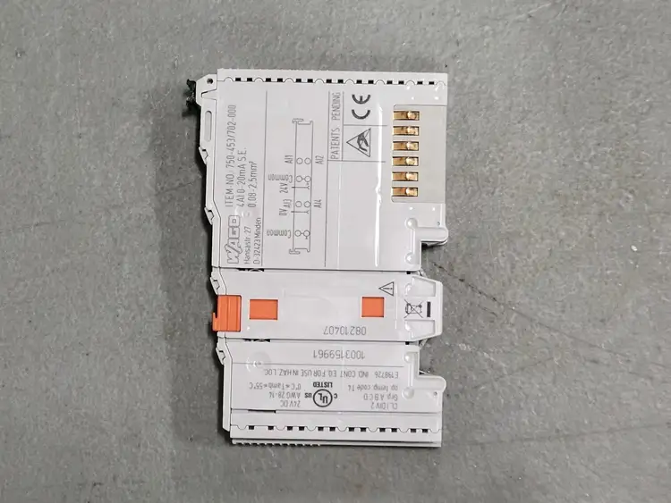 Used WAGO 750-453/702-000 Misc Electrical & Power Parts British Columbia CA | Lenmark #250373
