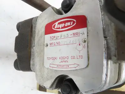 Toyo-Oki TCP2-F6.3-MRI-A Hydraulic Power Unit Pump 220V 3PH HTPG-TC2-6-3-10A