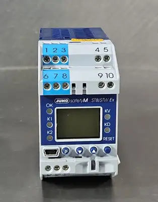 Jumo GmbH Safety M STB/STW Ex. Type:701155/8-01-0253 Safety Temp Limiter. 4E-22