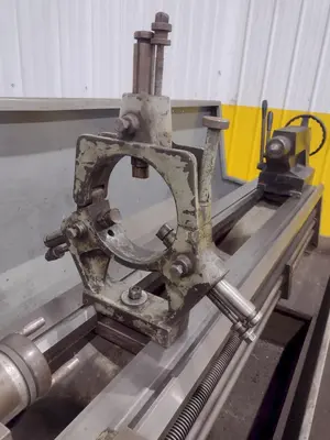 17" x 108" CLAUSING COLCHESTER MODEL #17 ENGINE LATHE, 3.25" HOLE: STOCK #22567