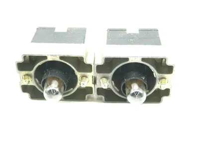 2 TELEMECANIQUE ZB2-BV6 PILOT LIGHT MODULE ZVB-6 ZB2BV6