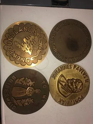 3529-700 Assorted Group Lot of 50 Antique Mixed Master Brocading Templates – Brass, Bronze and Magnesium Material