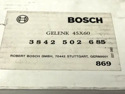New | in-Stock Bosch Aluminum Joint 45X60 MISSING BLOCK Misc Fasteners Michigan US | Maverick Industrial Sales #1507318