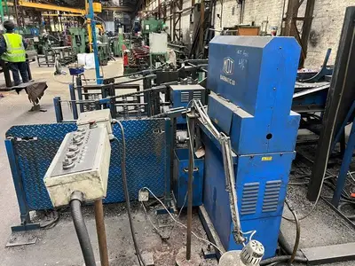 Used MOJ BARMATIC 80VT SINGLE ENDED CHAMFERING MACHINE (14729) Chamfering Machines Connecticut US | Machinery International LLC #1558147