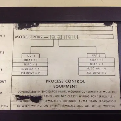 USED CHROMALOX 2002-22181