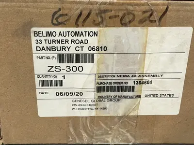 Used BELIMO AUTOMATION ZS300 Electrical Boxes Ohio US | HGR 24 #1411309