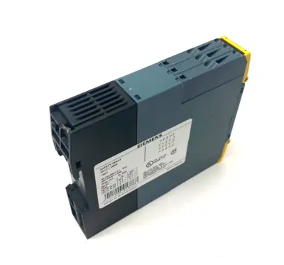 USED SIEMENS SIRIUS SAFETY RELAY, SPRING-TYPE, OUTPUT EXPANSION, 24VDC