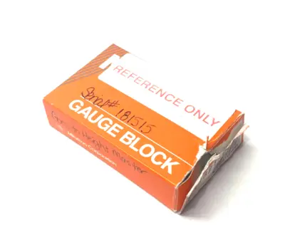 New | in-Stock MITUTOYO RECTANGULAR GAGE BLOCK 11MM JIS 1/HK Gage Blocks | Maverick Industrial Sales #1108195