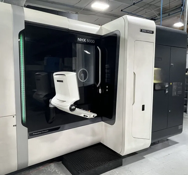 Used 2018 DMG MORI NHX 5000 Horizontal Machining Centers Ohio US | UniversalAutomatics.com #376381