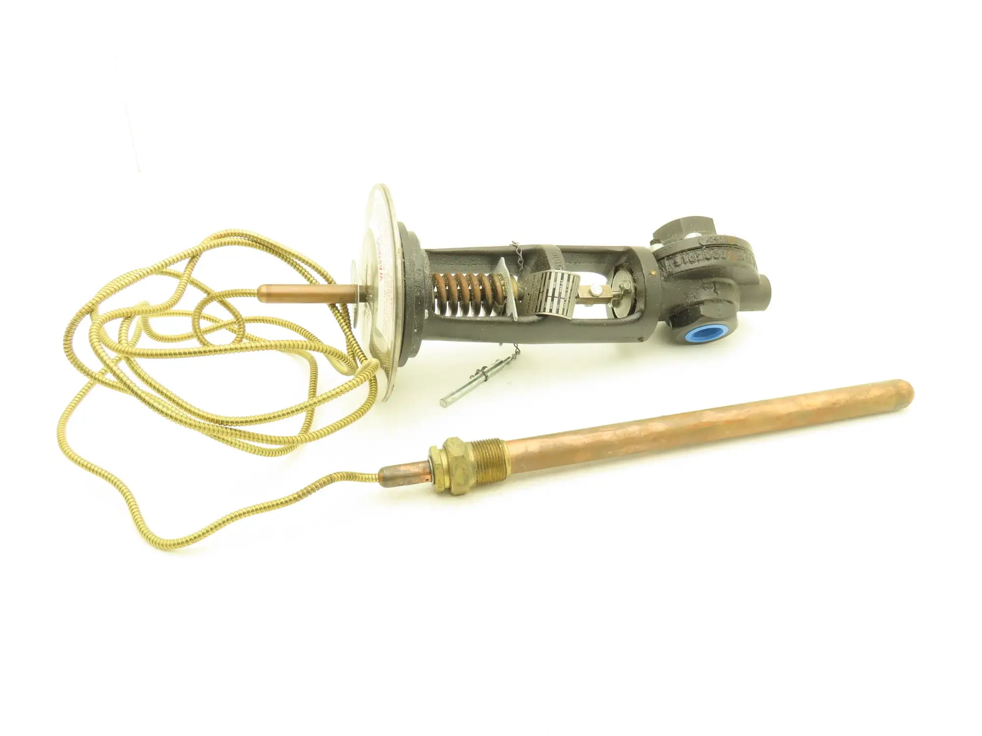 Jordan Valve Mark 80 Temperature Regulator 1"NPT 35-90 Range 14.5" Copper Bulb