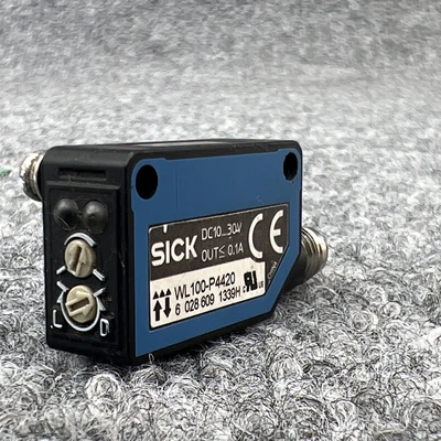 Used SICK WL100-P4420 Photoelectric Sensors California US | Davliegogo LLC #1705567