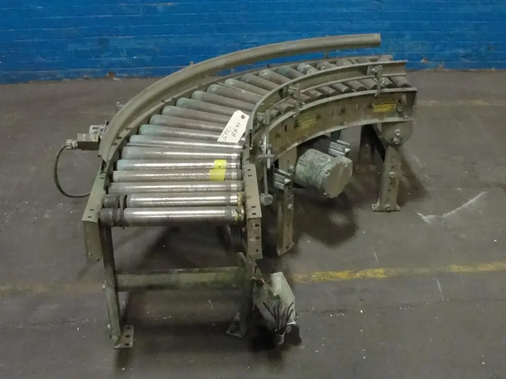 SPC8841  Conveyor 90 degree size powered roller conveyor CS