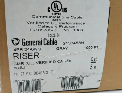 New | in-Stock General Cable 2133458H Cable & Wire Michigan US | Maverick Industrial Sales #1475212