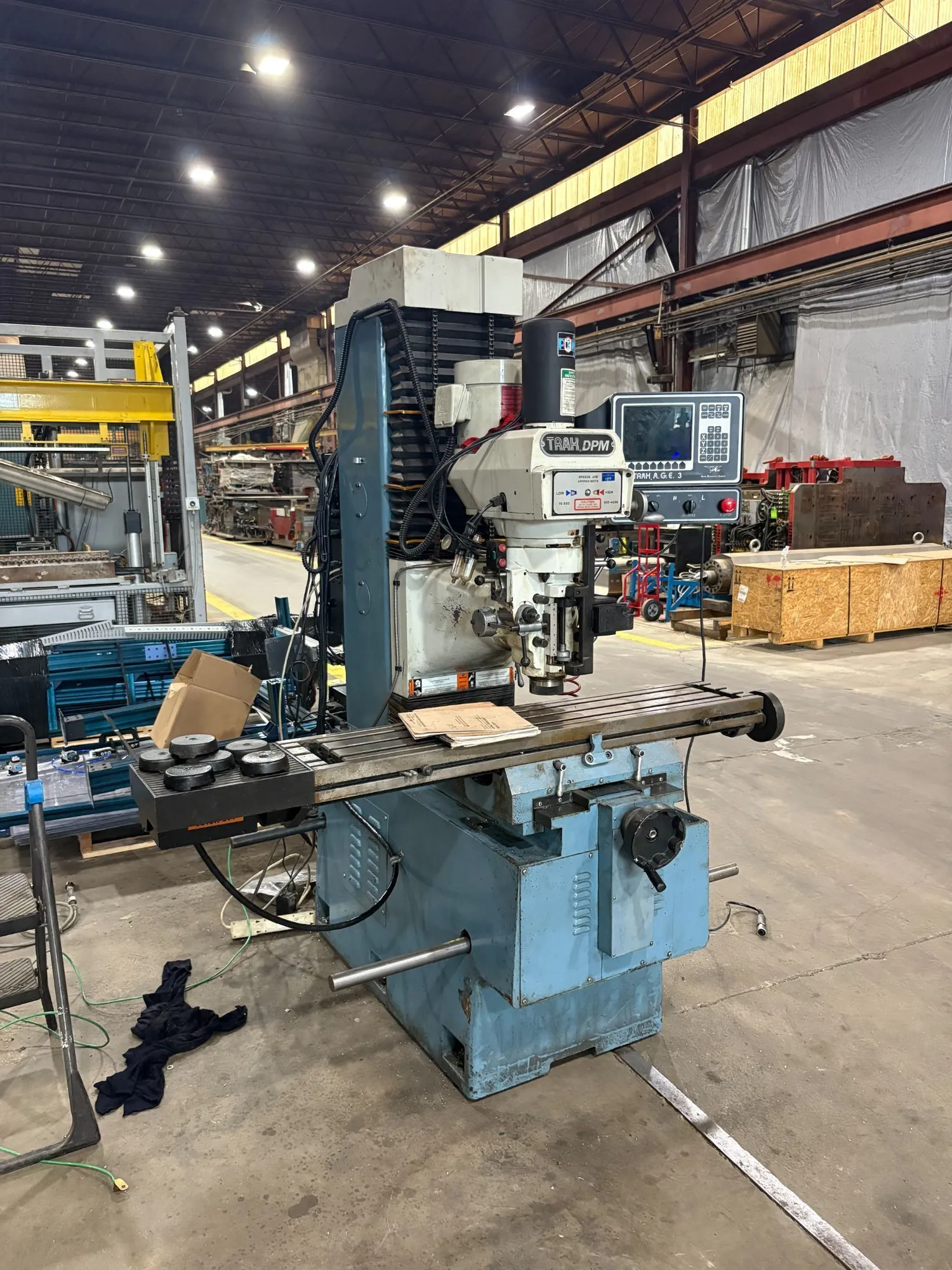 Used SOUTHWESTERN INDUSTRIES TRAK DPM Bed Type Mills South Carolina US | ESS Industrial Equipment Sales #1327068