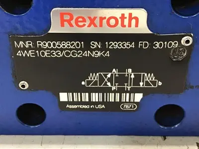 USED REXROTH 4WE10E33/CG24N9K4