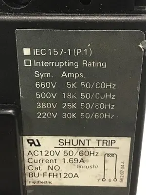 USED FUJI ELECTRIC BU-ESB3070