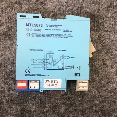 Used MTL MTL5073 Temperature Controls California US | Davliegogo LLC #1705409