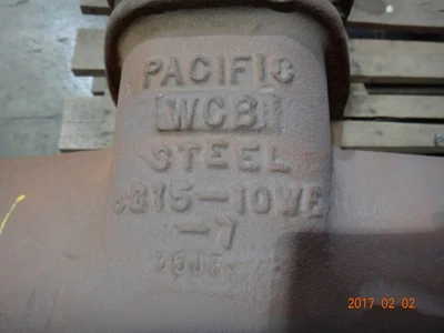 Pacific 8", Class 150, WCB, Gate Valve
