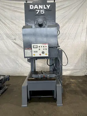 USED 1976 DANLY 75 TON OBIG